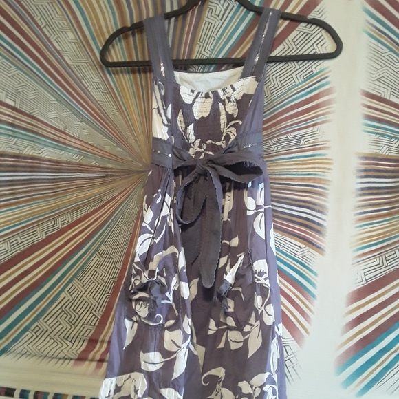 Guess L.A Girls 10-12yrs Purple/White Floral Dress - Picture 6 of 16